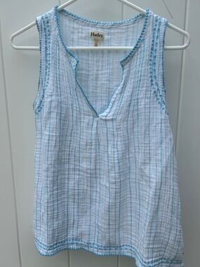 Harley of London Sleeveless lightweight top Size S/P